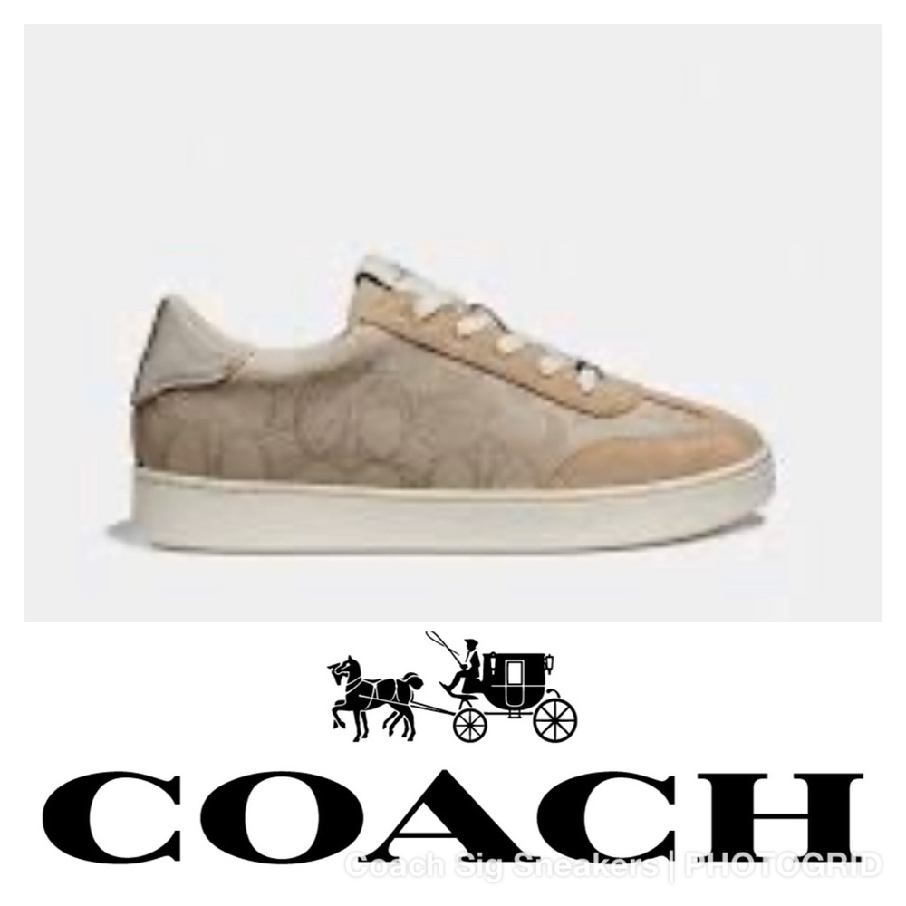 Coach Khaki Sneakers